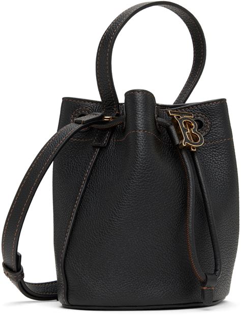 tb burberry lock|Burberry: Black Mini 'TB' Bucket Bag .